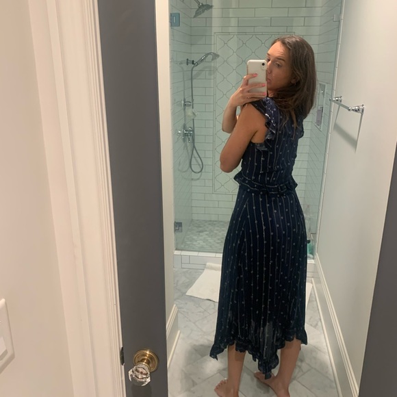 ICONS Day Ruffle Midi Objects of Devotion Dress - Picture 9 of 10